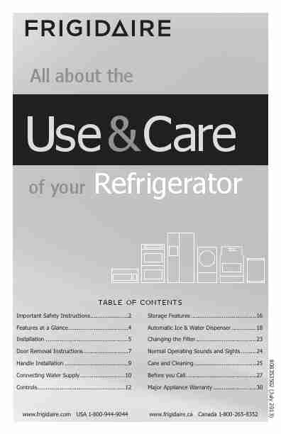 Frigidaire Refrigerator FFHS2622-page_pdf